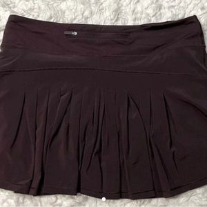 Lululemon Circuit Breaker Brown Skirt